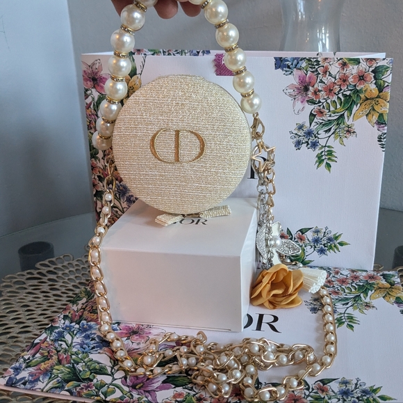 Christian Dior Vanity Pouch Jewelry case accessory make-up Holiday Novelty 2024 - Picture 8 of 11